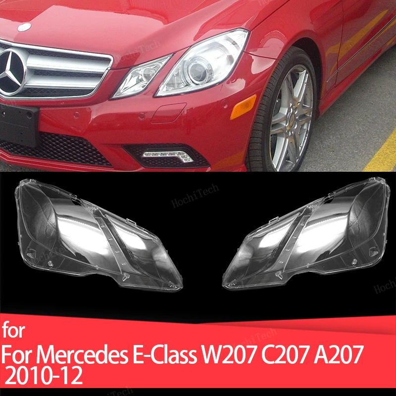 

Headlight Lampshade Transparent Lens Protective Cover For Mercedes-Benz E-Class W207 C207 A207 Coupe Convertible 2010-2012