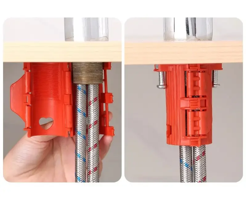 

Bathroom kitchen faucet anti-loose quick release nut fixing tool