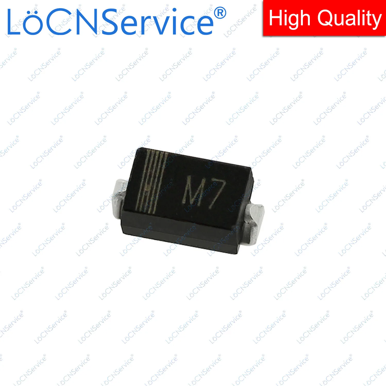 LoCNService 2000PCS M1 M4 M7 1N4001 1N4004 1N4007 SMA DO-214AC Chinese High Quality