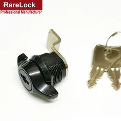 Black Zinc Alloy Locker Cabinet Box Furniture Butterfly Handle Lock Cerradura Rarelock g1