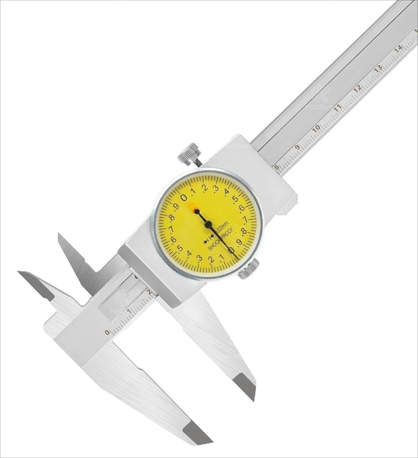 

Dial Vernier Caliper, Industrial Grade Stainless Steel 0-150mm High Precision Dial Head Component
