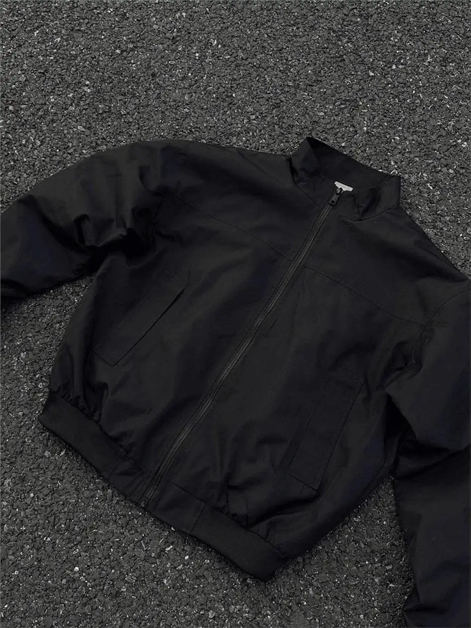 حجم كبير 300 Pou الأمريكية Sle المحملة واقية الوقوف طوق الرجال Jaet الخريف الطيران معطف الرجل الصلب عمال البيسبول...