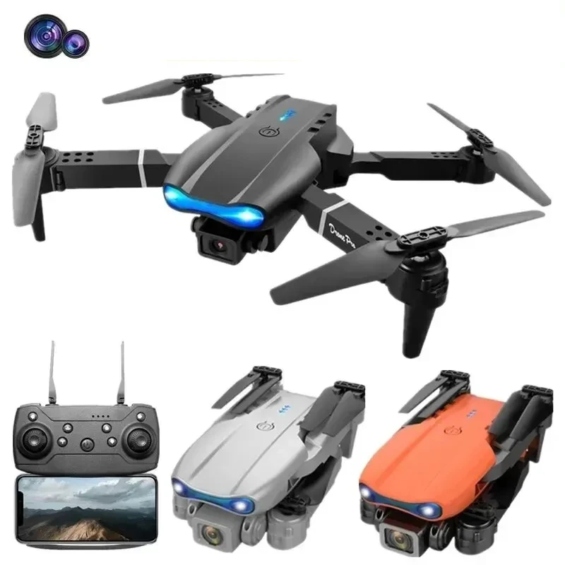 NEWProfessional Mini Drone E99 HD 4k Camera Foldable WIFI FPV RC Aerial Photography Quadcopter RC Helicopter Children's Toy Gift