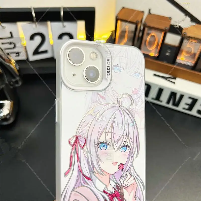 Schattige Anime Meisje Alya Case Voor Samsung Galaxy A06 A15 A35 A55 A54 A52 A52 A24 A14 A32 Note 20 S24 S23 Plus Ultra S20fe Cover