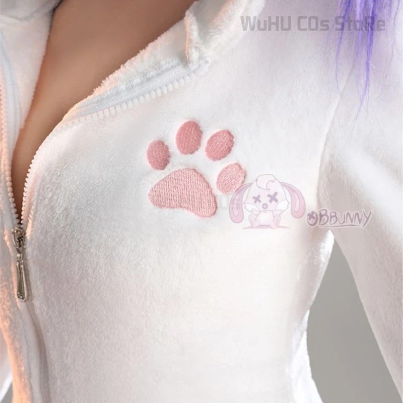 Anime Sexy Cosplay Traje, Bodysuit com capuz, Cinto Cauda, Gatomon, Tailon Neko, Fofo Halloween Terno, Terno Doujin