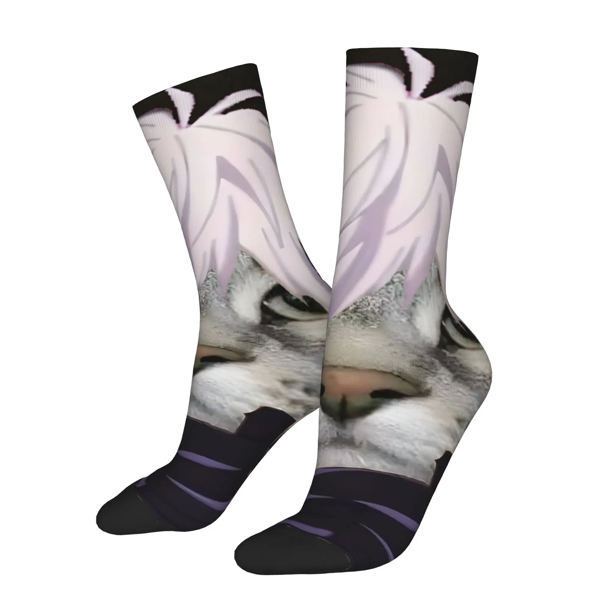 1 Pair Hip Hop Retro Jujutsu Kaisen Crazy Men's Socks Unisex  Harajuku Seamless Printed Funny Novelty Happy Sock Gift