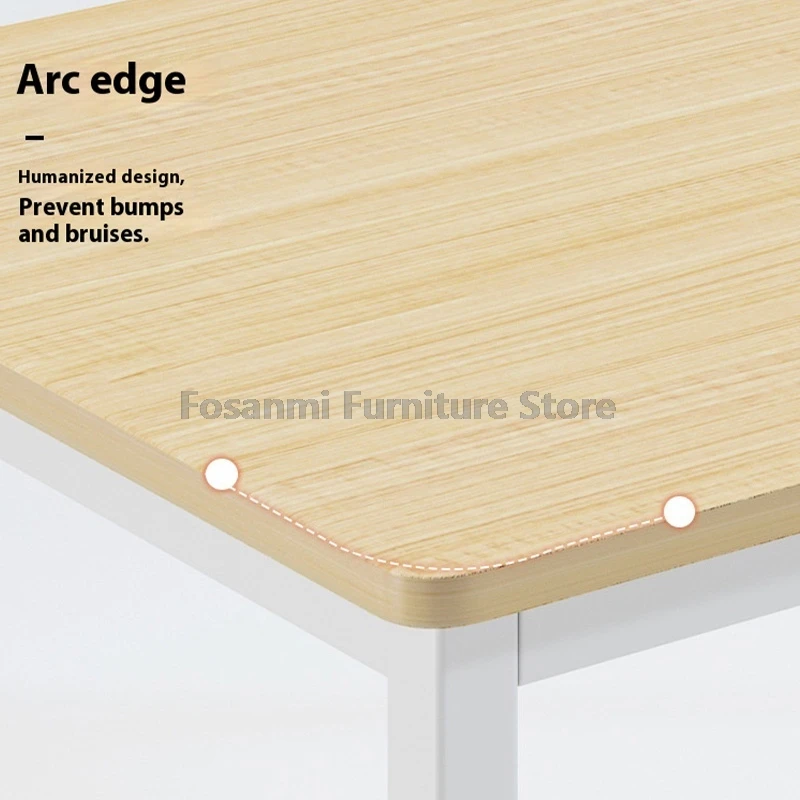 Компактные письменные столы для небольших помещений Современный офисный стол для ПК с прочной рамкой Простой игровой компьютерный стол для домашней комнаты