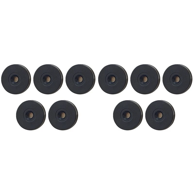 Friction-Free】10PCS 25Mm RFID Checkpoints Label Tag Guard Tour Patrol System Anti-Metal NFC 213 Chip 13.56Mhz 144Bytes Black