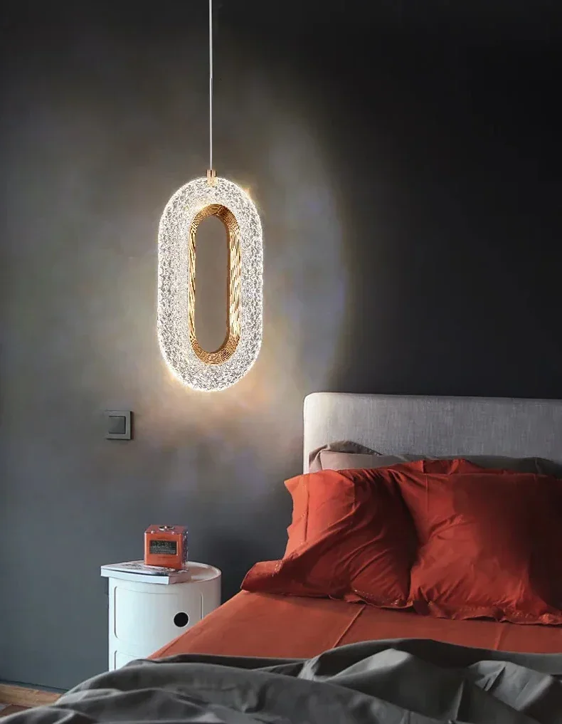 Ceiling Lighting LED Pendant Light, Long Line Living Room Background Wall Light, Study Pendant Light, Bedroom Indoor Lighting