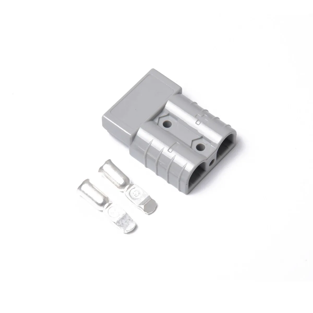 One Pair 50a 600V Battery Quick Connector Plug High Tensile Springs Reliable Locking Panels Dual Battery