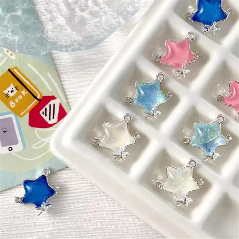 

Summer's Fresh and Light Ocean Sparkling Star, Sea Star Pendant, Diy Handmade Jewelry, Pendant, Necklace Accessory