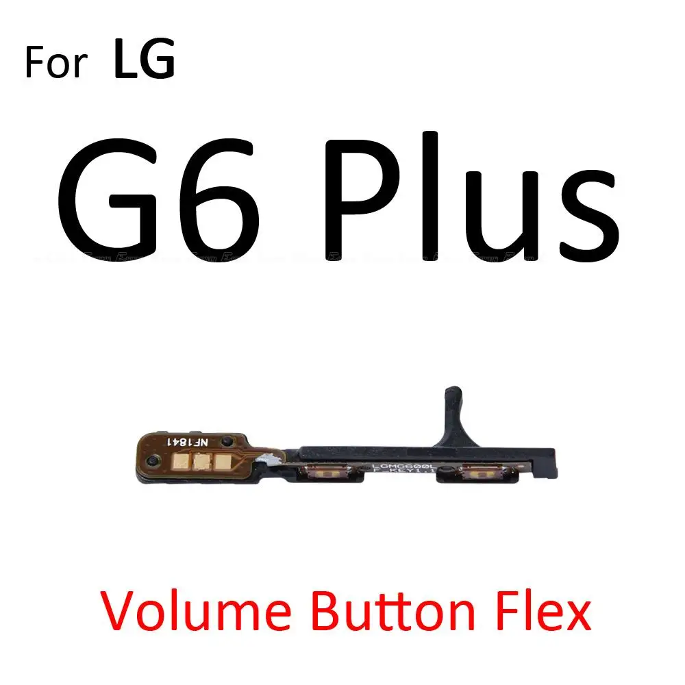 Power ON OFF Mute Switch Control Key Volume Button Flex Cable For LG G5 G6 G7 Plus G8 G8S G8X ThinQ Replacement Parts