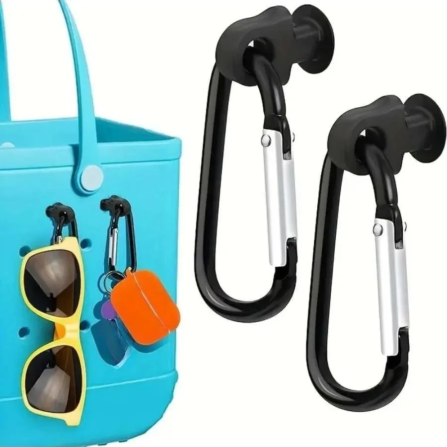 2pcs Creative Practical Key Holder Hooks Set Accessories For Bag Insert Charm Glasses Holder Connector Keychain Mountain Hiking