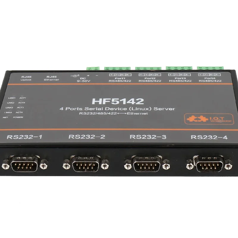 

Hf5142b Rs232 , Rs485 , 4 Ports Rj45 Rs232/485/422 Serial Free Rtos Hf5142b