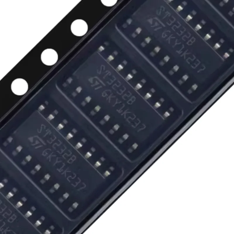 

10Pcs New Original St3232Bdr St3232B Sop-16 3 to 5.5V Low Power Rs-232 Driver and Receiver Chip