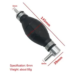 Convenient Design Transfer Pump Fuel Pump Hand Primer Siphon Secure And Leak Free Installation Package Content Reference Number