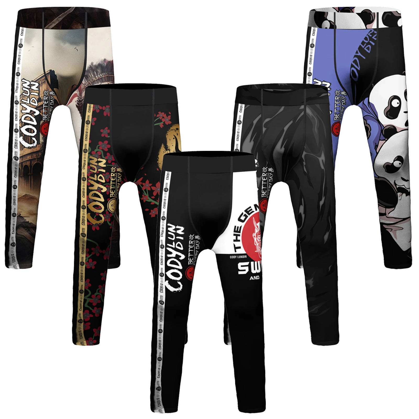 

MMA Spats Bjj Compression No Gi Leggings Little Boy Grappling Muay Thai Tights Grappling Training Workout Pants Jiu Jitsu