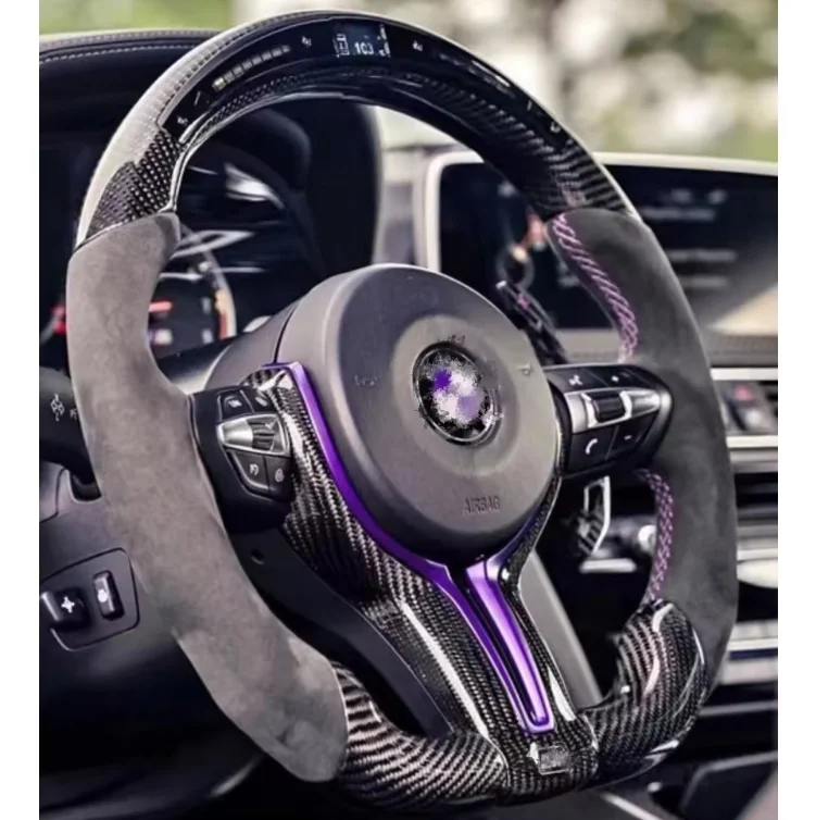 

HOT SALE Genuine f10 f30 m steering wheel for all BMWsf32 f86 modified button LED racing track model carbon fiber steering wheel