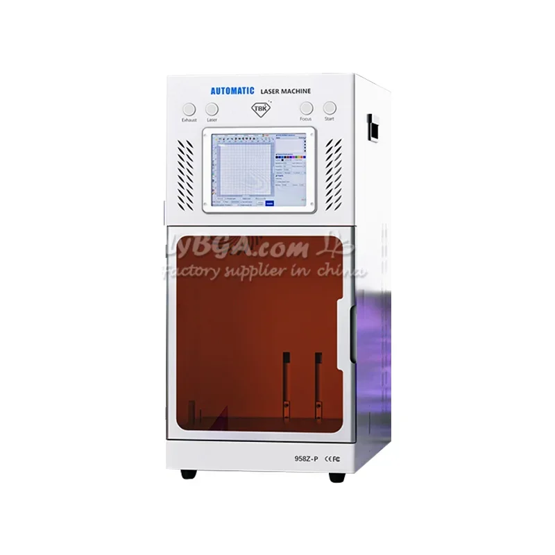 LY TBK 958ZP الأشعة فوق البنفسجية الضوء البارد آلة التعليم بالليزر 5 واط التلقائي شاشة الهاتف المحمول فاصل إصلاح جهاز 220 فولت 110 فولت