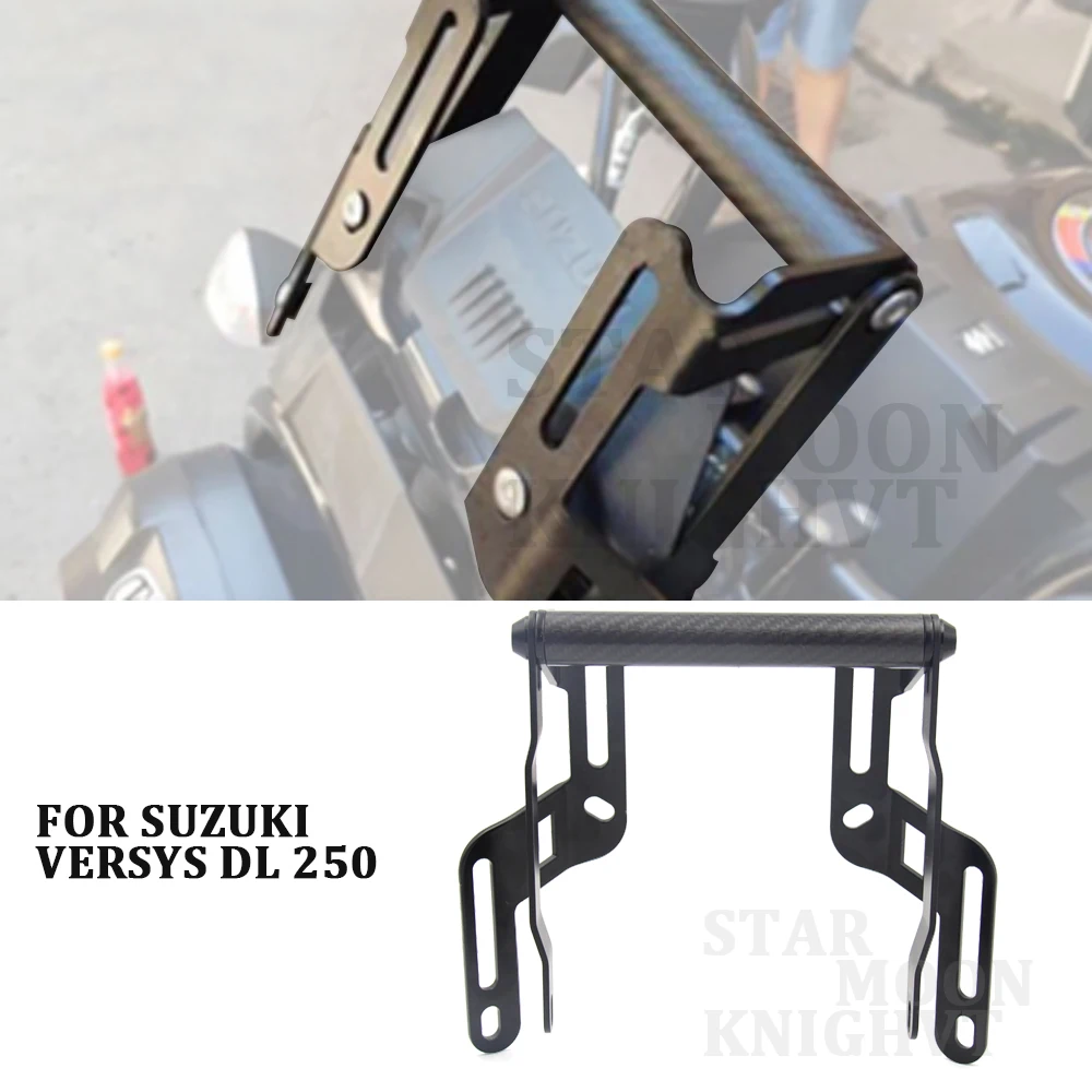 

For SUZUKI DL250 VERSYS DL 250 Motorcycle navigation support Windshield lifting function Adjustment GPS Phone Navigation Bracket