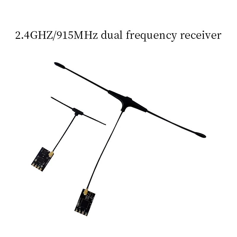 Aocoda-RC ELRS Receiver 915MHz/2.4G Dual-Band CRSF Protocol 500mW Telemetry Power
