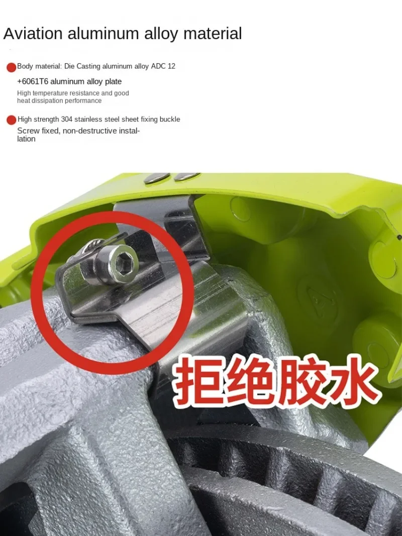 aud TT caliper cover, front and rear, left and right ， aluminum alloy material, paint baking process