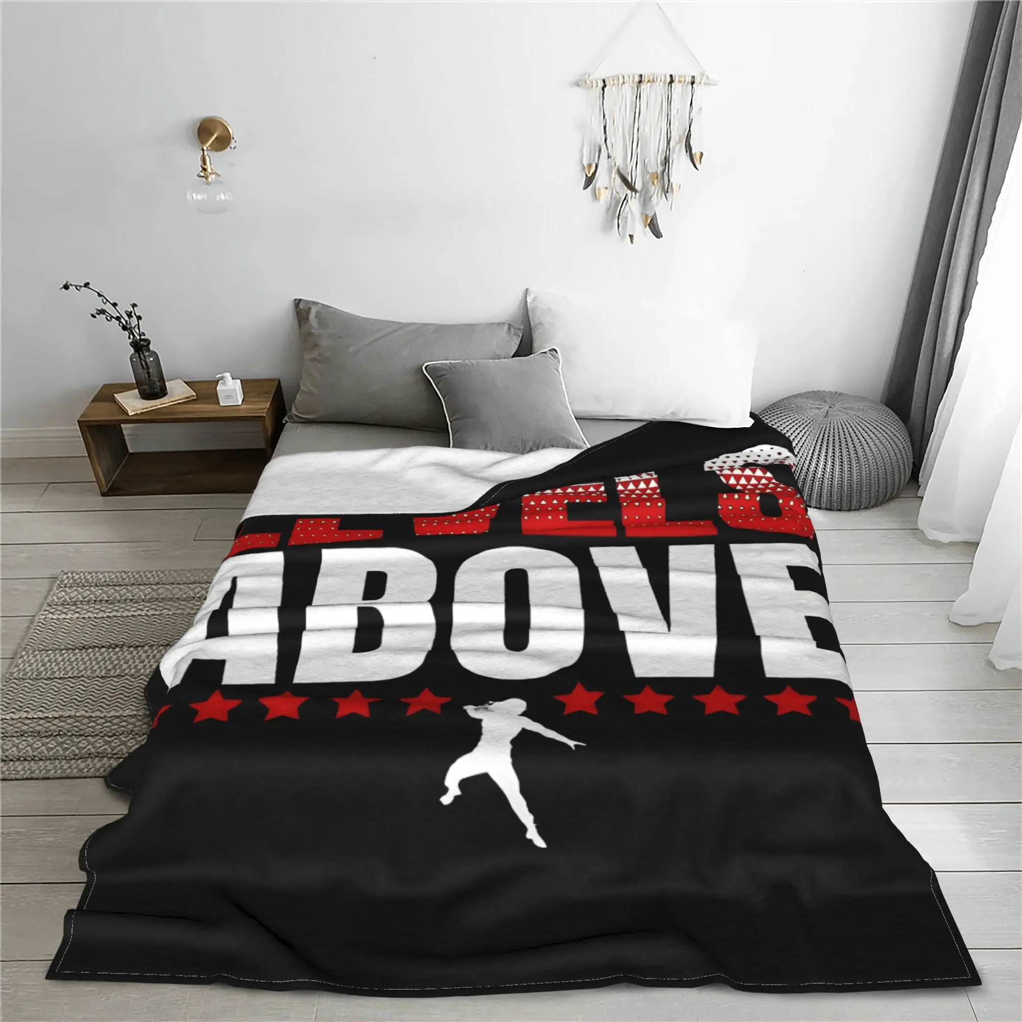 بطانية ناعمة من القطيفة المشوشة ، أغطية سرير للأريكة ، ميرش روماني ، مستويات المصارعة أعلاه ، 50 × 60 بوصة ، متعددة الأحجام #3