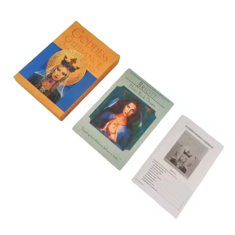 Goddess Guidance Oracle Deck with Guidebook 44 Pcs Oracle Cards 12*8.3cm