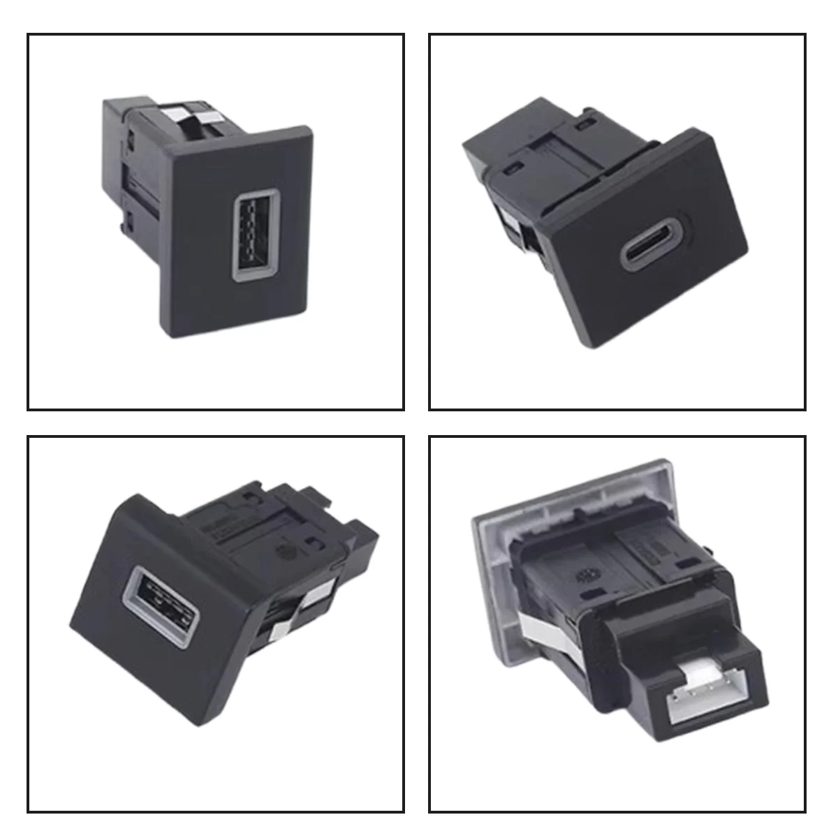 Picture 4: Car Charger Socket Single Port QC3.0 USB PD Type-C Charging Outlet Power Adapter for VW Amarok 2010-2022 2012 2013 2014 2015