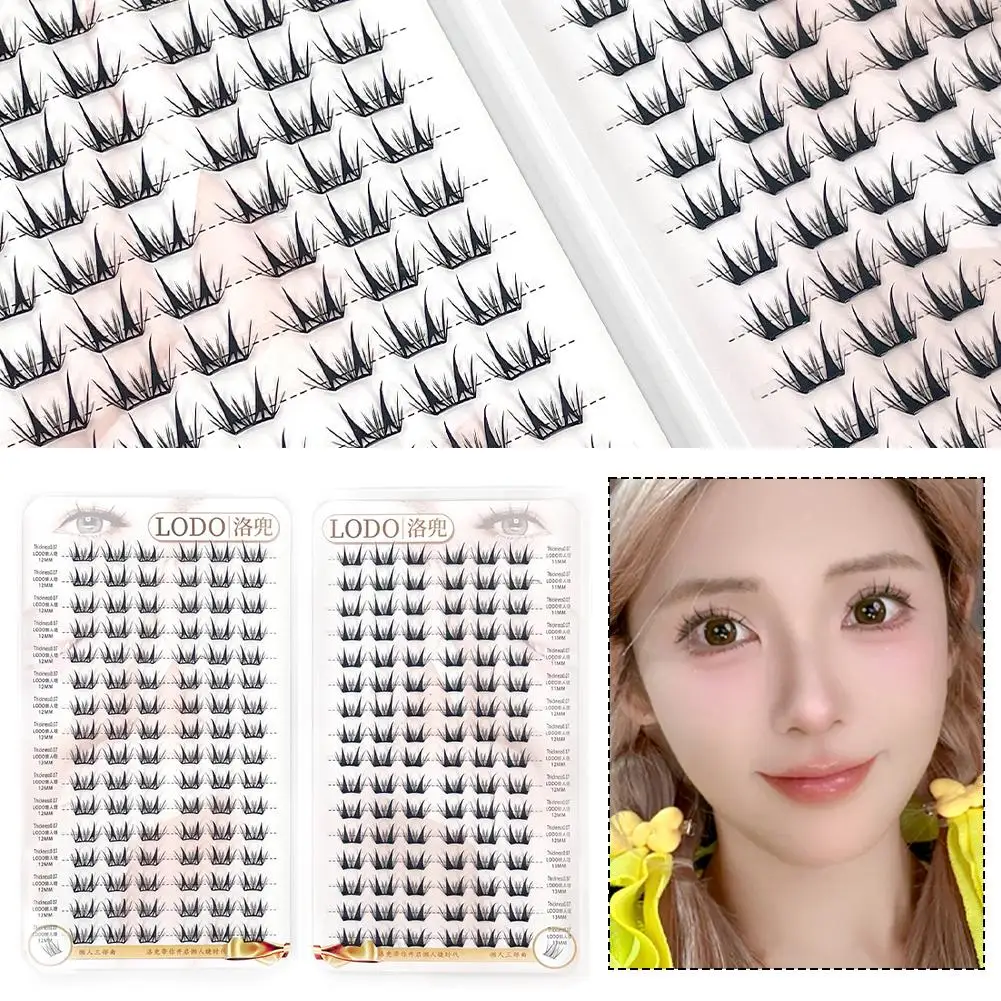 

High Quality Beauty Eyelash Book 32 Rows Eyelash Extension Fusion Extension Multi Natural Lashes Eyelash Style Cluster M9O2