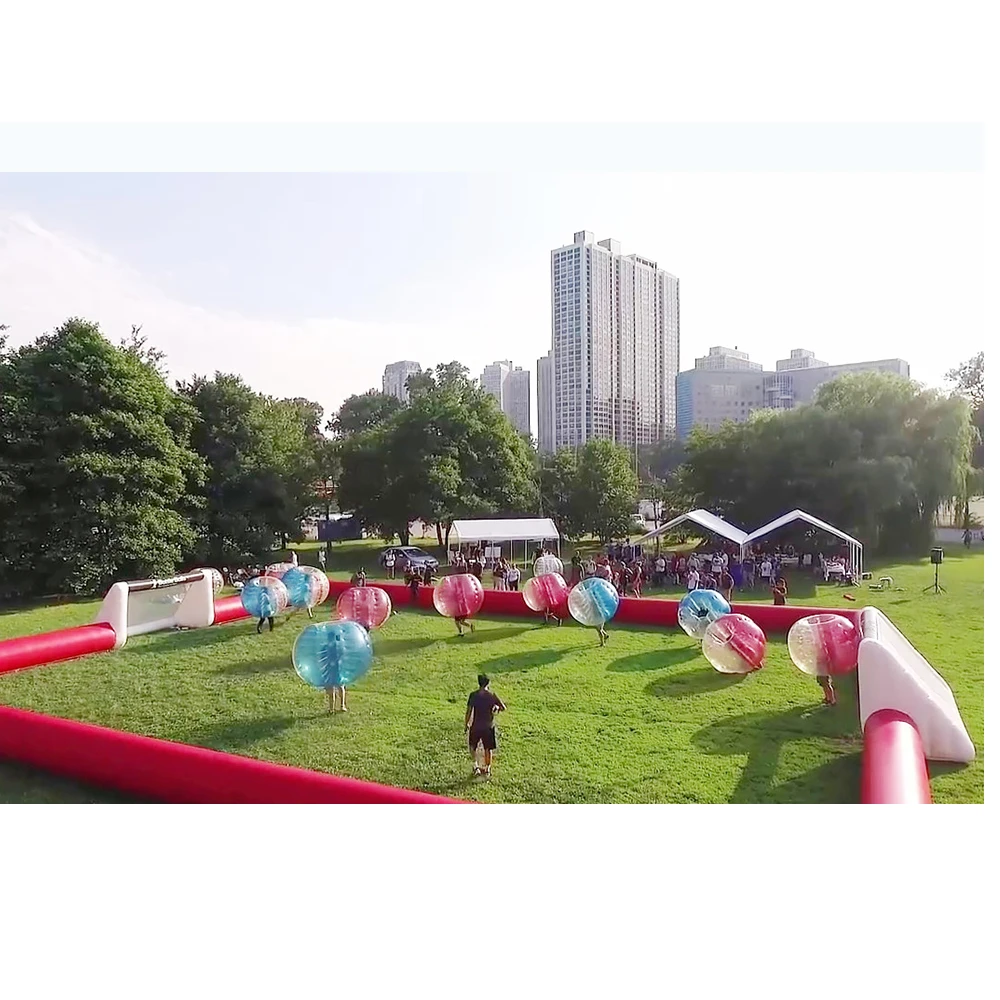 

Wholesale Human Inside Bubble Soccer Ball Suit Bumper Ball PVC Inflatable Body Bumper Ball With Pump