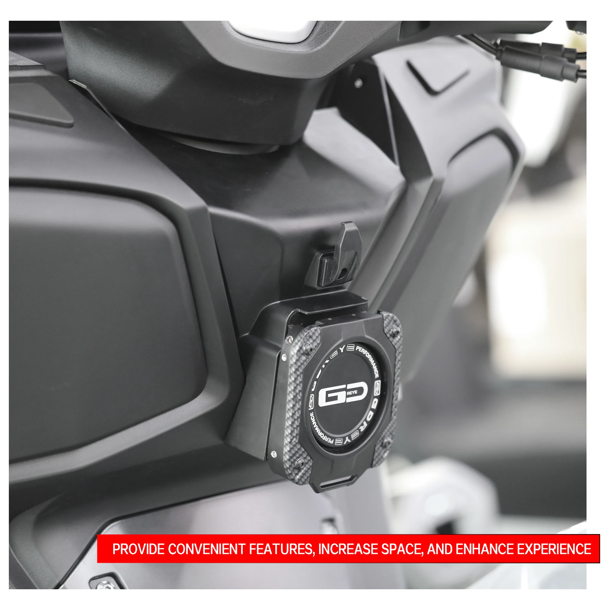 ل Loncin VOGE SR4 MAX SR4MAX دراجة نارية SR 4max قوس خاص مع حامل لكوب الماء المشروبات حامل أكواب شرب الماء
