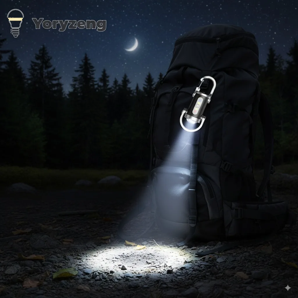 Mini Waist Mounted Keychain Flashlight Cob Led Light Outdoor Rechargeable For-6models Torch Camping Hiking Emergency Bar Lantern