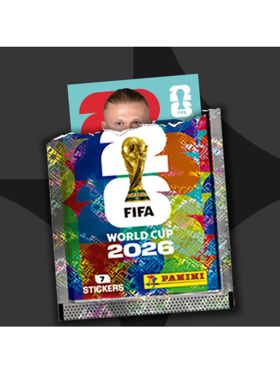 Panini 2026 FIFA Weltmeisterschaft USA Mexiko Kanada Komplette Stickerbox Fußball-Sammlerstück Souvenir Geschenk für Fußballfans und Sammler