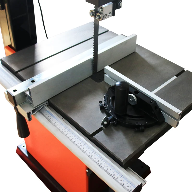 Portable Electric Wood Cutting Band Saw Machine, Woodworking Sawing Tool For Log And Plank Cutting In Furniture Making Process