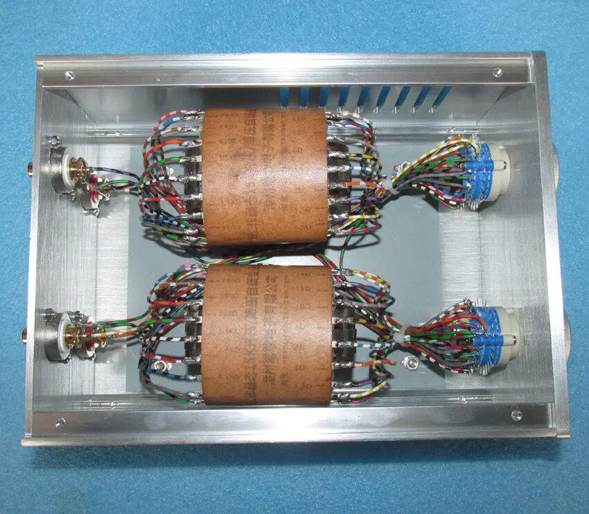 Amorphous Core Audio Transformer 600:15K 5x Step-Up 24 Step Volume Control Hi-Fi Wideband