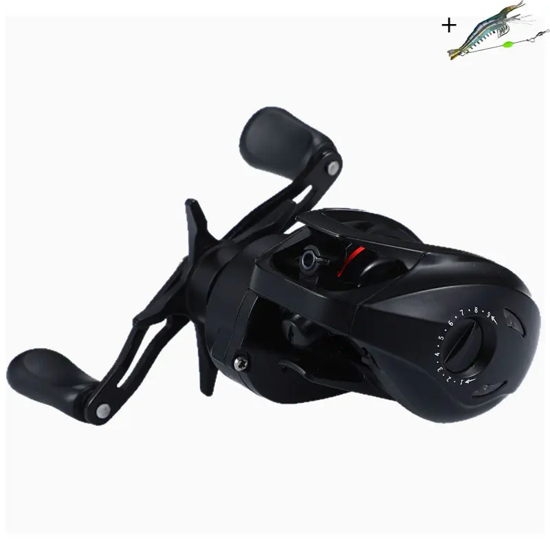 Explosion-proof line Water Drop Wheel Gear Ratio 7.2:1 Luya DC Smart electric brake Max Drag 8KG Spinning Fishing Reel