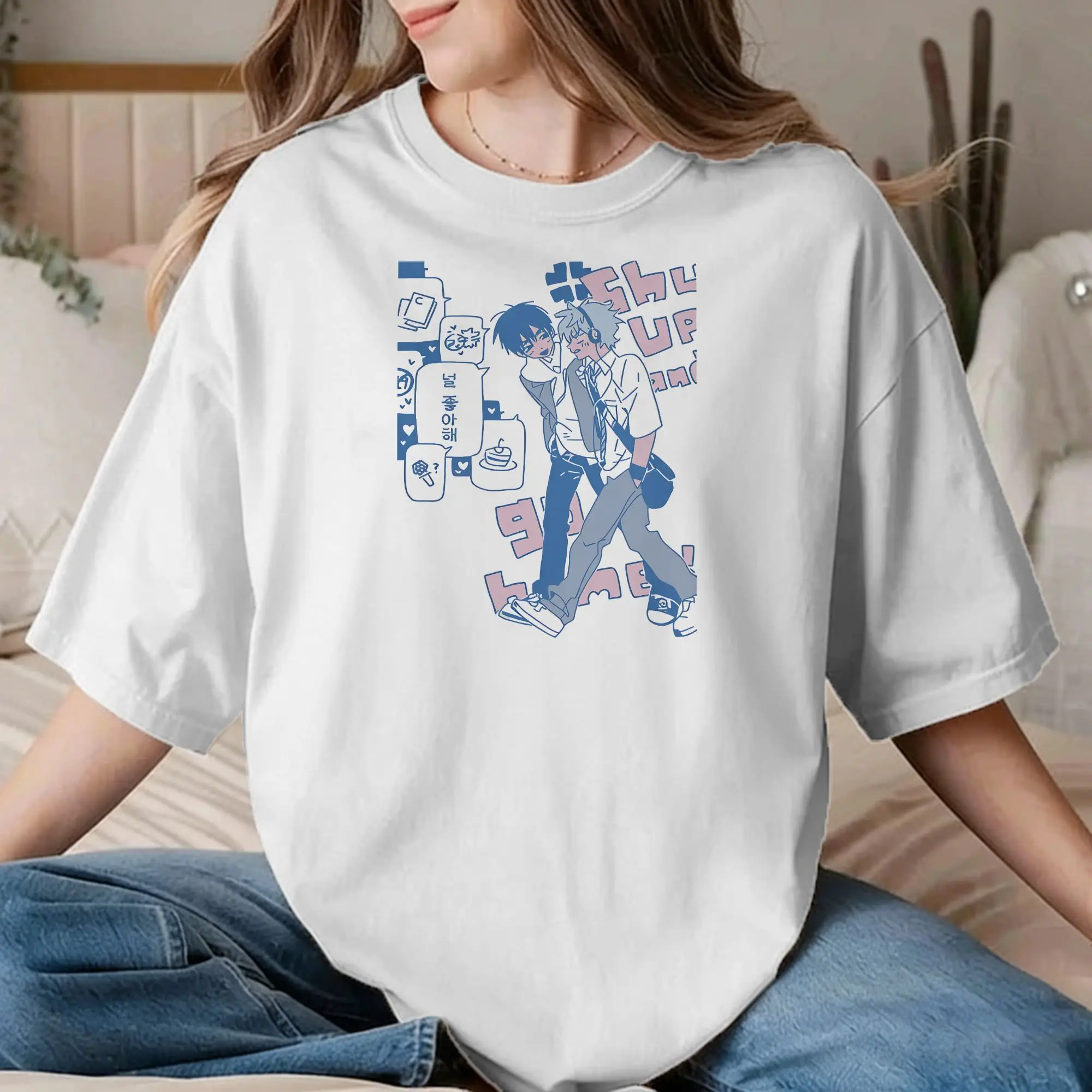 Alien Stage Cartoon  T-Shirts Men Women  Humorous 100% Cotton Tees Crew Neck Short Sleeve T Shirts Gift Idea Tops