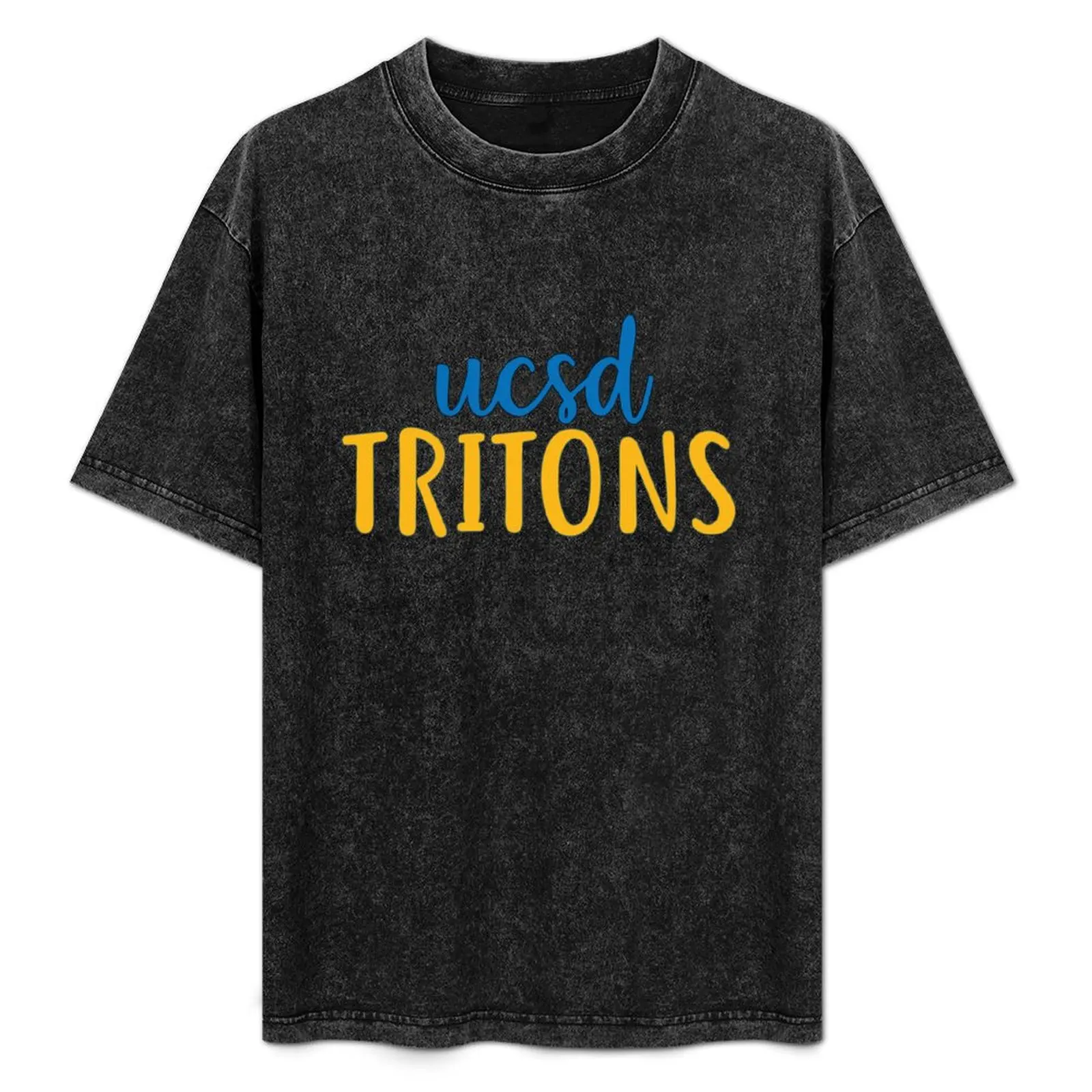 

UCSD Tritons T-Shirt Basic Simple Casual Short Sleeve Tee