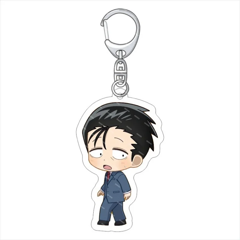 6cm Anime Smoking Behind the Supermarket with You New Acrylic Stand Keychain Tabletop Decorations Accessories Decor Gifts