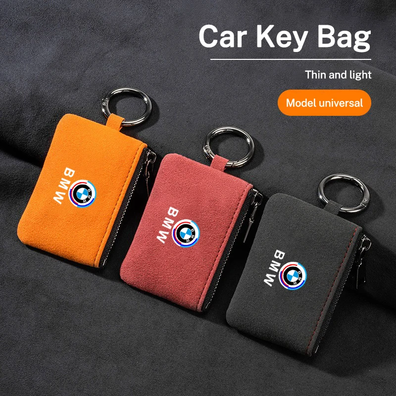 

For BMW 50th 1 3 5 Series X1 X3 X4 X5 X6 F10 F20 F30 F34 F11 F15 F16 F25 F31 M3 Accessorie Car Remote Key Case Bag Auto Keychain