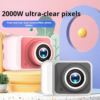 New digital children&#x27;s cameras children&#x27;s camera digital cartoon Mini SLR sports camera toy festival objects