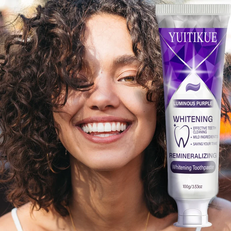 YUITIKUE Luminous Purple White - đánh giá và giá Remineralizing Toothpaste