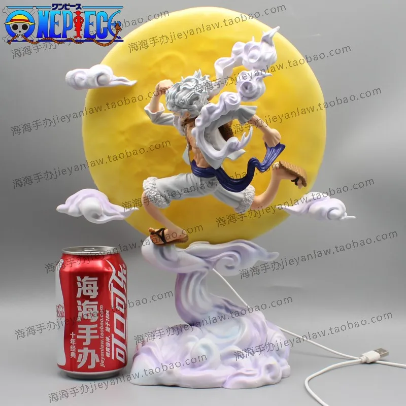 

28cm Anime Figures Luffy One Piece Figures Luffy Nika Gear 5 Figures Gk Figurine Statue With Light Gift Pvc Model Doll Toys