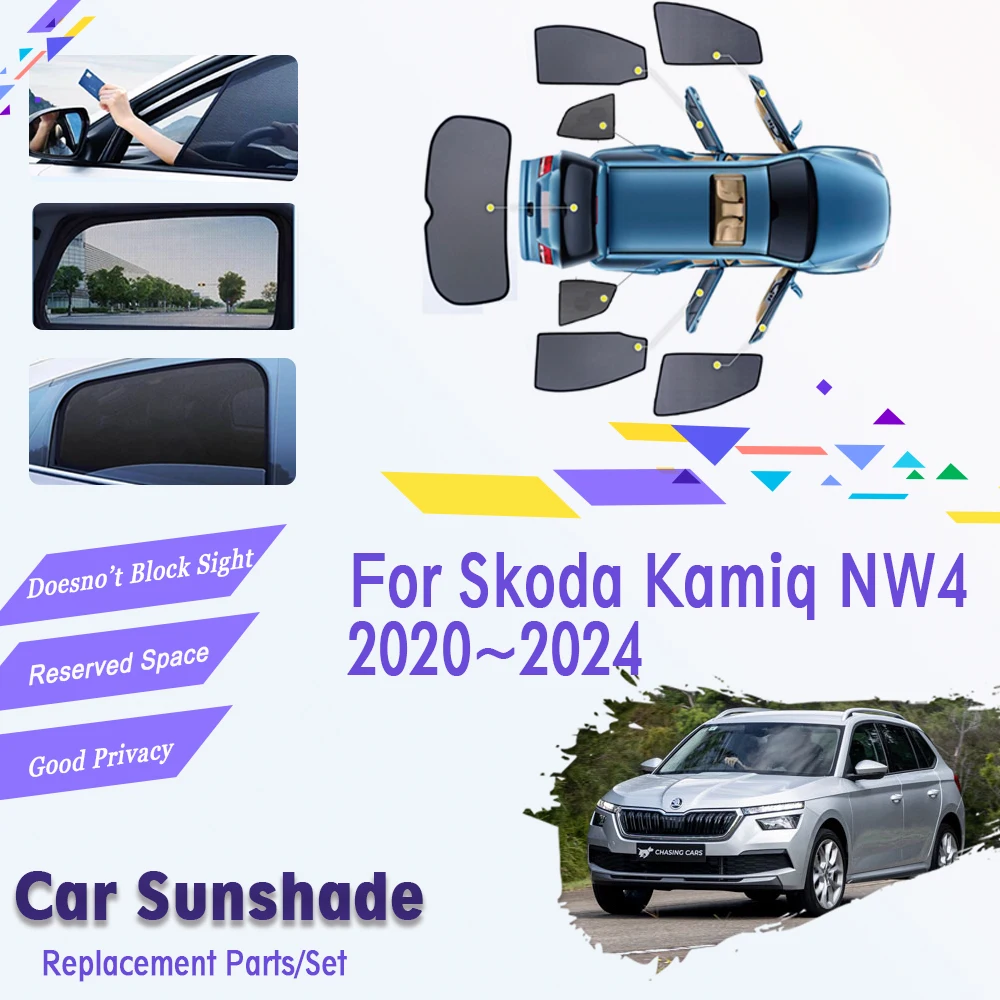 

Солнцезащитный козырек для Skoda Kamiq NW4 2020 2021 2022 2023 2024