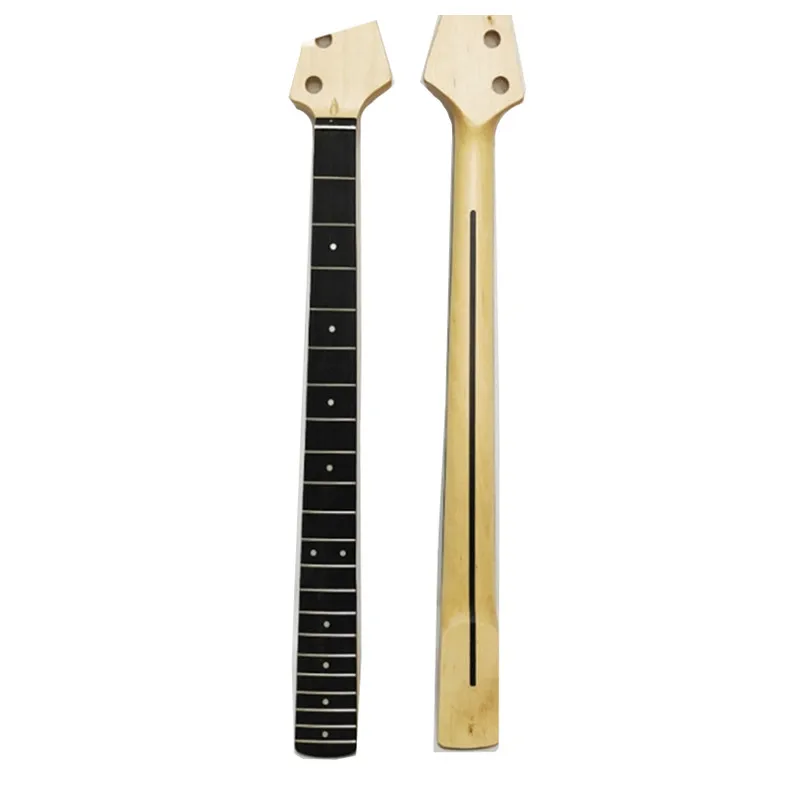 

21Frets 4Strings Maple Neck Rosewood Fingerboard Bass Neck Guitar Accessories Parts Musical Instrument