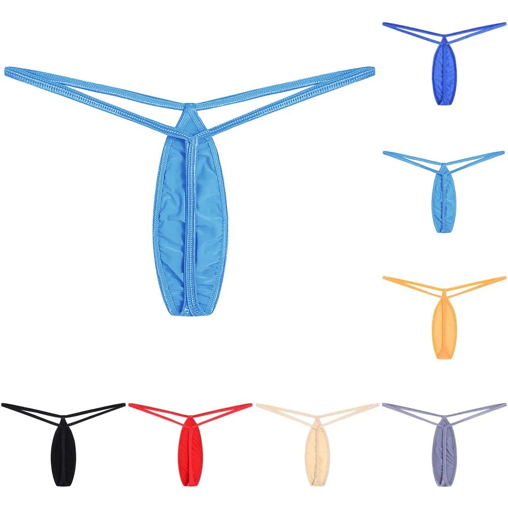 Moda caliente nuevos calzoncillos ropa interior Bikini cintura baja talla única elástico tridimensional bulto bolsa calzoncillos