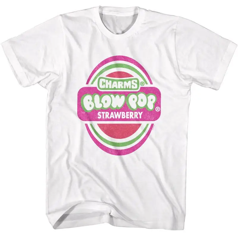 

Мужская футболка Tootsie Roll Candy Charms Strawberry Blow Pops