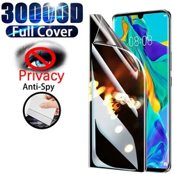 Privacy Hydrogel Film Screen Protector For itel S23 plus A05s A60S Y8 A48 A04 A70 P40 Power P55 S23 A49 A58 Pro Vision 3 Plus