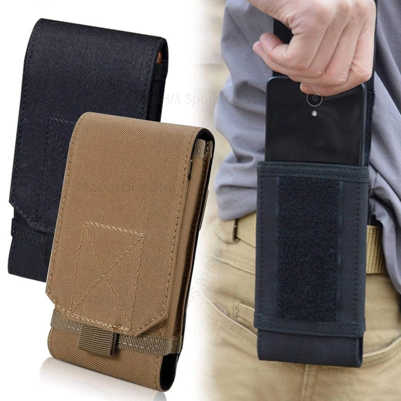 Adjustable Molle Tactical Phone Pouch For Xiaomi 18 Pro Max Waist Bag Belt Phone Case For Xiaomi 17T Pro 17 Ultra 15T 18 15S Pro